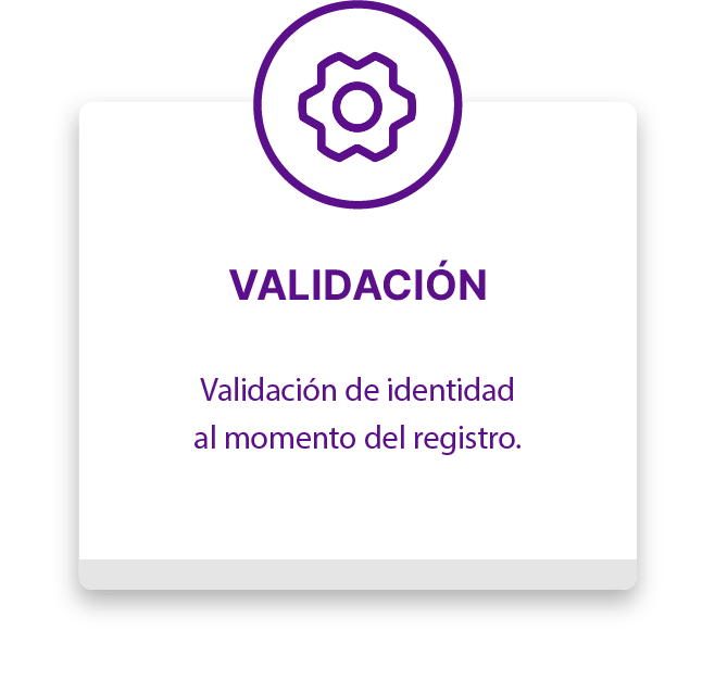 validación